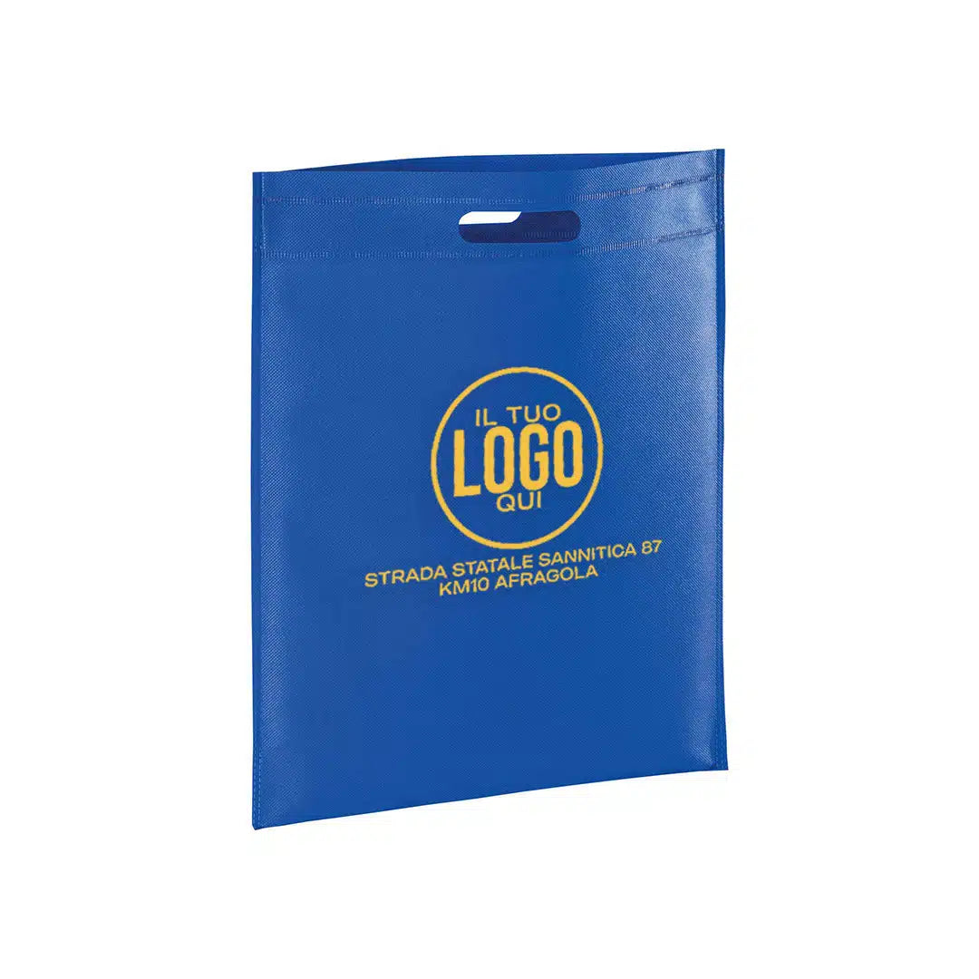 Shopper in TNT termosaldato con Manico Fustellato - TIRANO