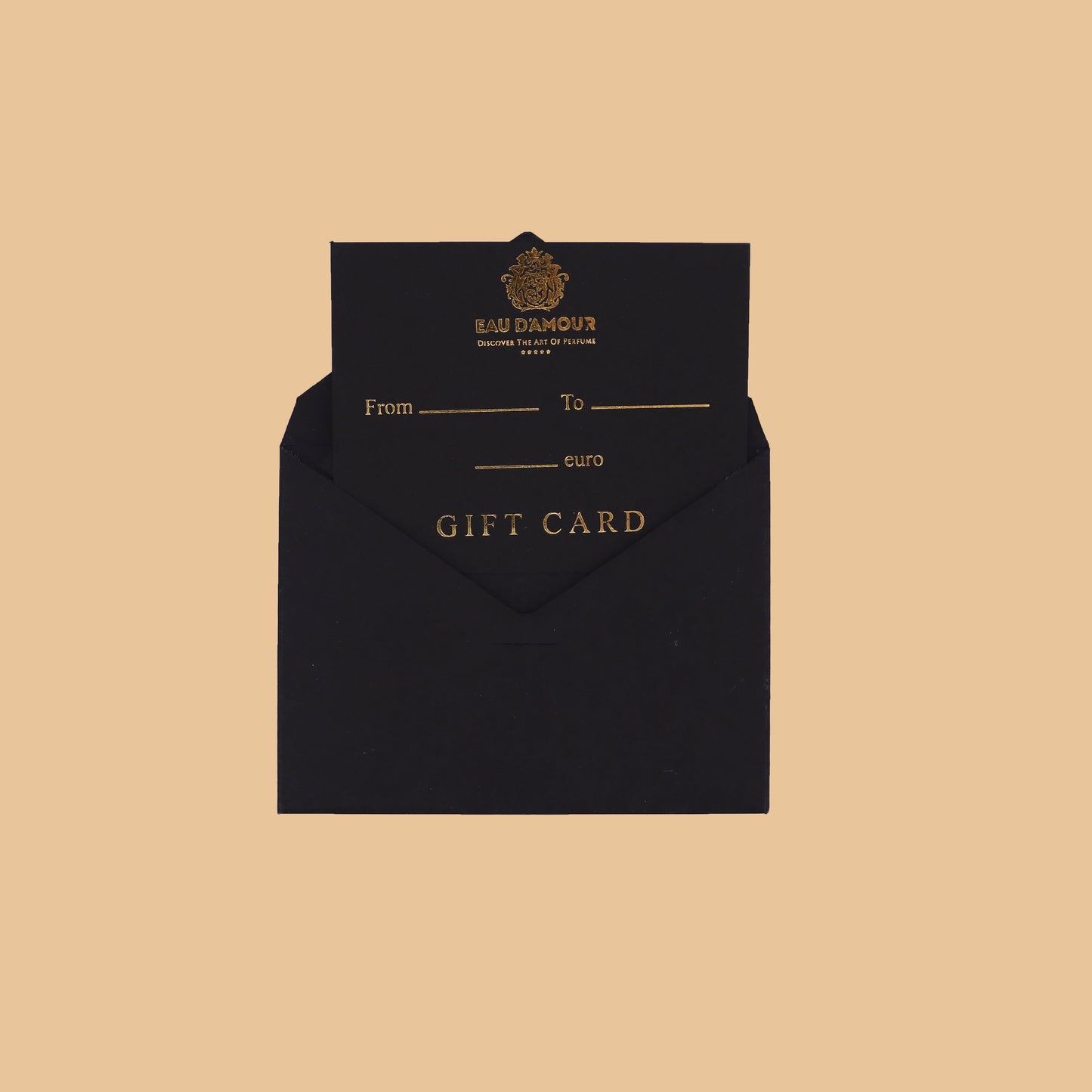 Busta Gift Card da 200gr/mq con STAMPA A CALDO