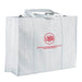 Shopper MAXI in TNT cucito colore BIANCO con Soffietto e Manici Lunghi - DOLOMITI