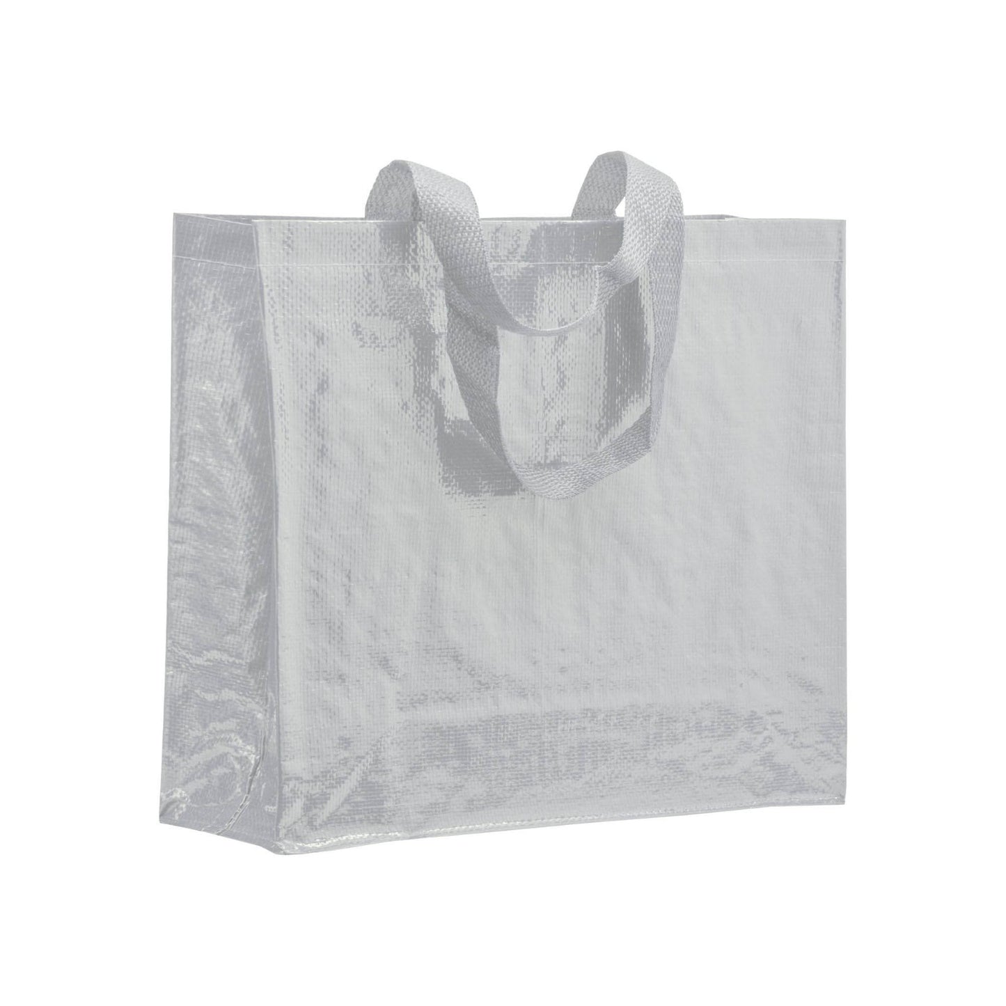 Shopper in propilene laminato 120g/m2, manici lunghi a nastro - FOLGARIA