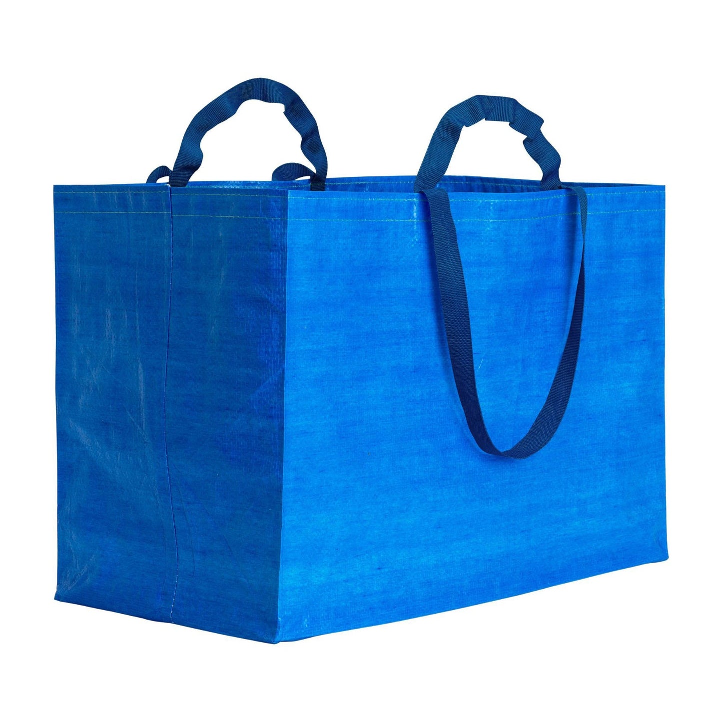 Shopper maxi in propilene riciclato 120g/m2, manici doppi a nastro (corti e lunghi) - VIPITENO