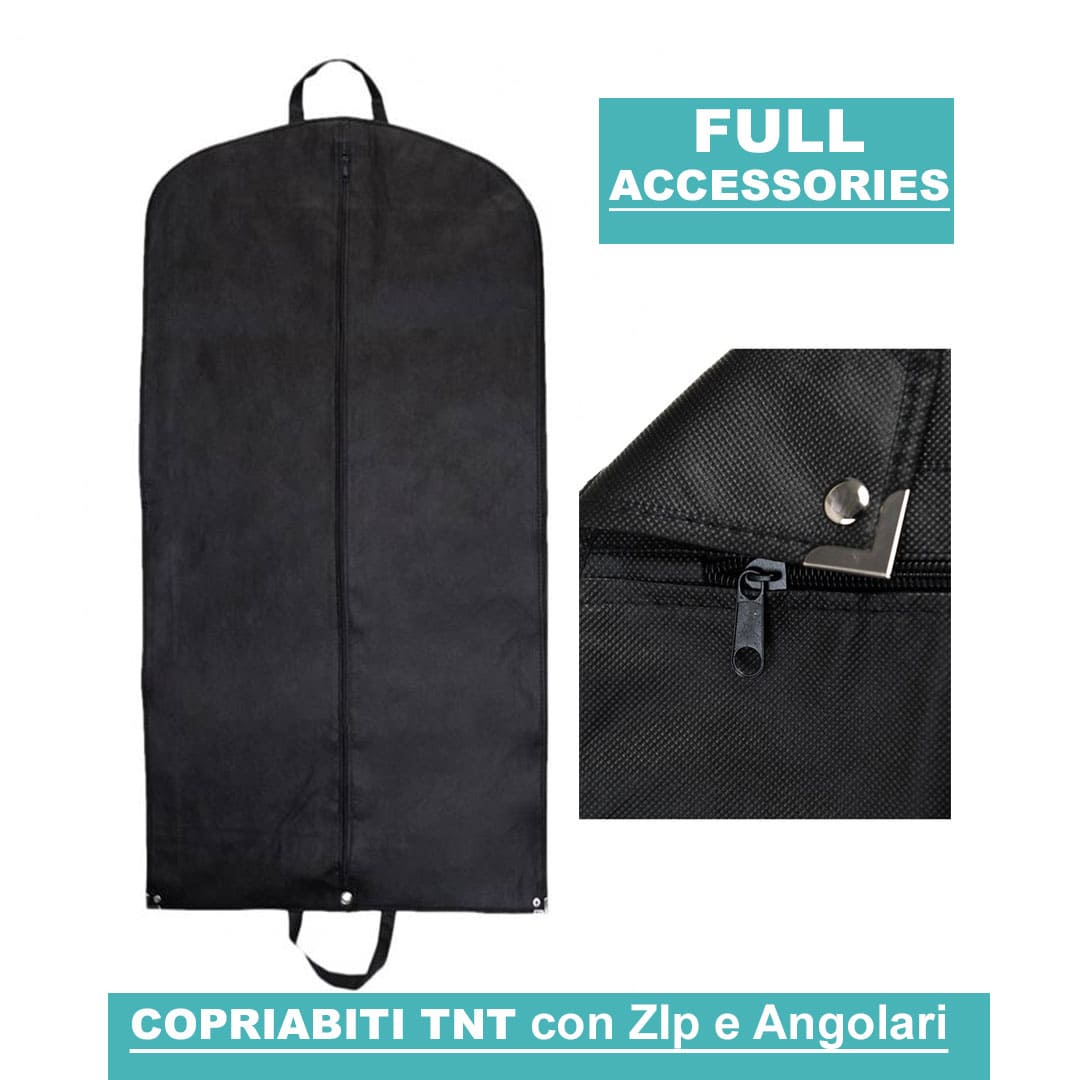 Copriabiti in TNT con Angolari e Zip – LUXURY FULL ACCESSORIES –