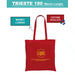 Shopper in COTONE riciclato 180 g/m2 con Manici Lunghi in cotone - TRIESTE 180